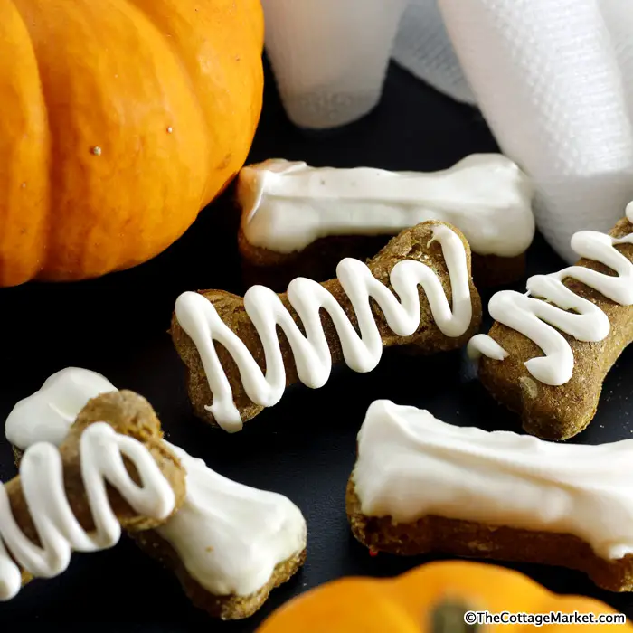 What to Do with Your Dog on Halloween - Mummy bone treats for dogs