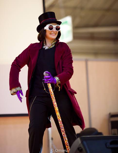 30 DIY Halloween pet costumes- Willy Wonka costume