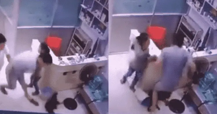 Man Sees Vet Bill and Immediately Throws Dog on Ground and Stomps on It! |
