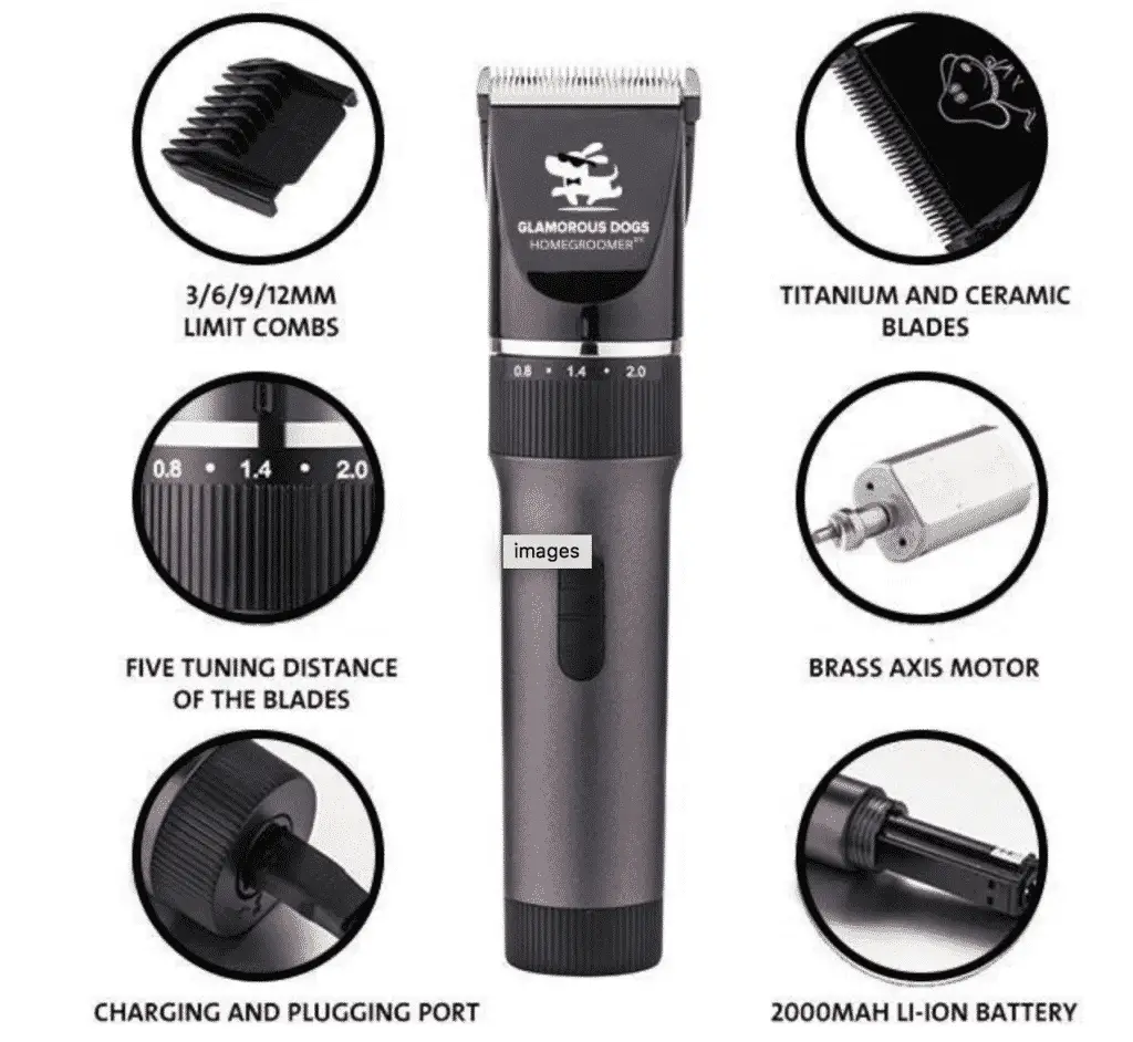 Best Dog Clipper: Homegroomer Professional Dog Grooming Kit