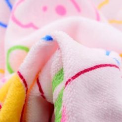 140*70cm Super-sized microfiber strong absorbing water bath pet towel Stunning Pets Pink XL 