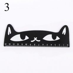15cm Cute Ruler Cat Stunning Pets Black