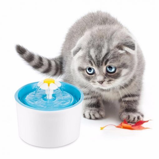 1.6L Flower Style Pet Water Drinking Fountain Stunning Pets
