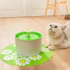 1.6L Flower Style Pet Water Drinking Fountain Stunning Pets 