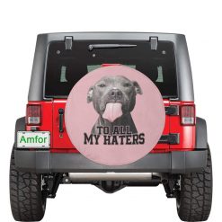 To All My Haters Tire Cover 5