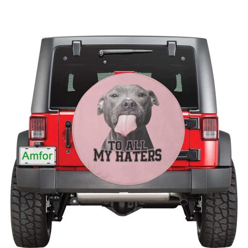 To All My Haters Tire Cover 2