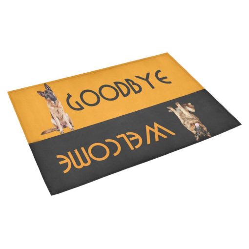 GSD Goodbye- Welcome mat 30" x 18" 3