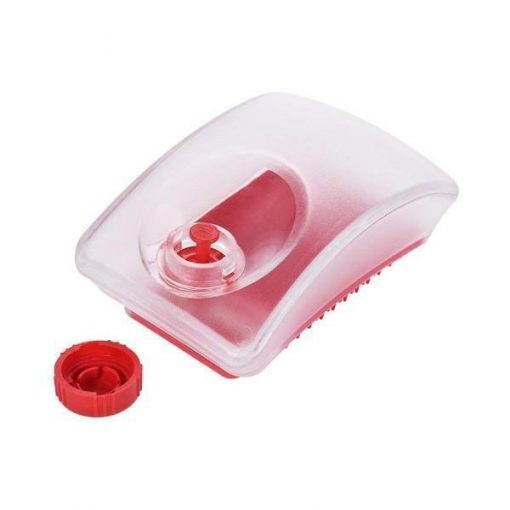2-in-1 Dog Bathing Massage Brush & Shampoo Dispenser for Dogs and Cats grooming Stunning Pets