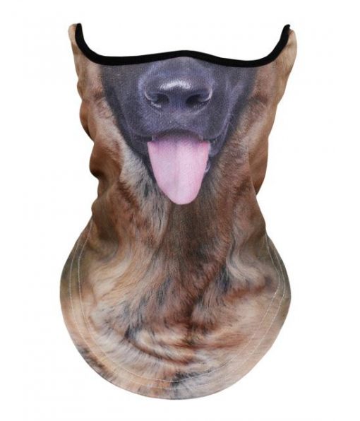 3D German Shepherd Mask 3