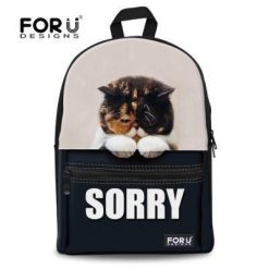 3D Cat Backpack Stunning Pets SORRY 