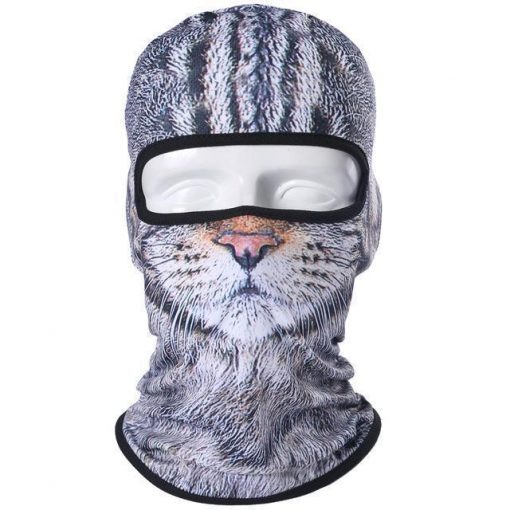 3D Cat / Dog / Animal Full Face Mask Stunning Pets BNB114