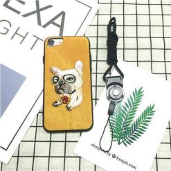 3D pet iPhone 7 7plus 8 8plus & X covers Stunning Pets style 1 for iphone 6 6s Case & Strap