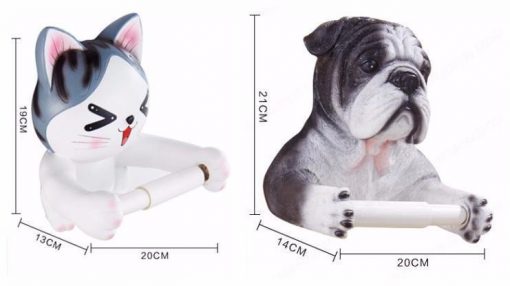 3D Pet Toilet Paper Holder Stunning Pets
