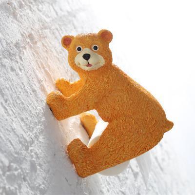 3D Pet Toilet Paper Holder Stunning Pets Yellow bear