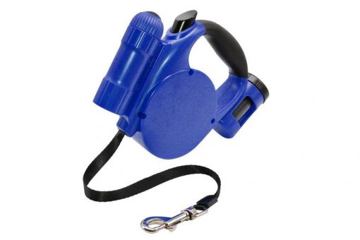 3 in 1 Retractable LED Dog Leash | Best Gift for Dog Parents August Test GlamorousDogs Blue 4.5 M