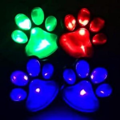 4 Solar Paw-printed Garden Pads | Have a Magical Pathway Light Light GlamorousDogs Changeable
