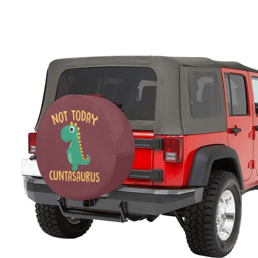 Not Today Cuntasaurus Spare Tire Cover (17") 3