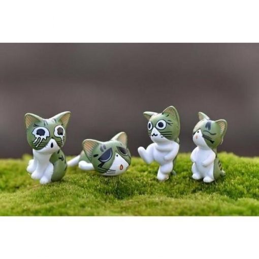 8pc Cats Miniature Decoration Stunning Pets