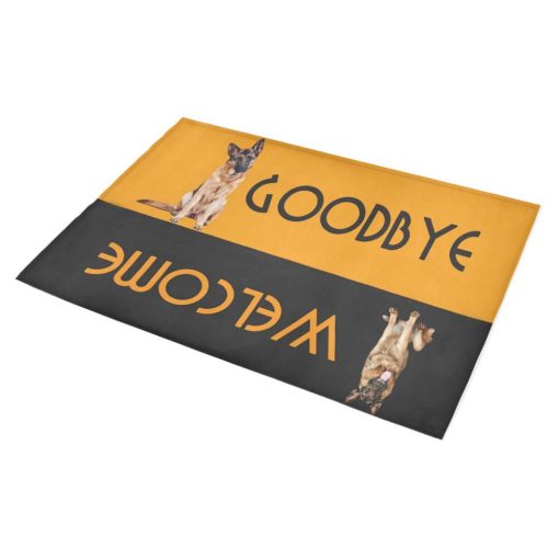 GSD Goodbye- Welcome mat 30" x 18" 4