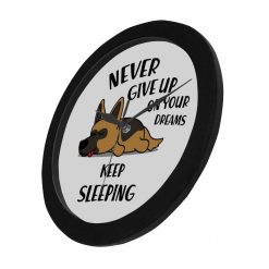 Never Give Up on Your Dreams Wall Clock 6
