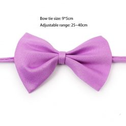 HQ Colorful Classic Dog Bow Tie & collar (several colors) 7
