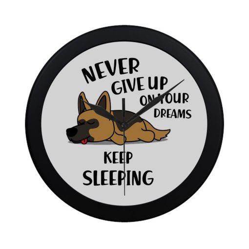 Never Give Up on Your Dreams Wall Clock 1