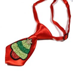 10 Adjustable Christmas Neck Ties For Puppies (soft and colorful) 13