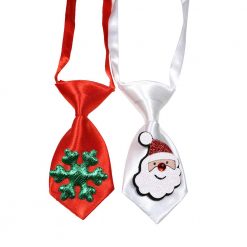 10 Adjustable Christmas Neck Ties For Puppies (soft and colorful) 8