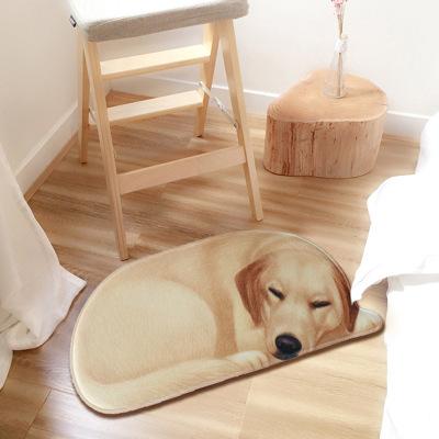 3D Dog Shape Welcome Mats Doormats 13