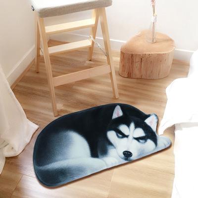 3D Dog Shape Welcome Mats Doormats 9