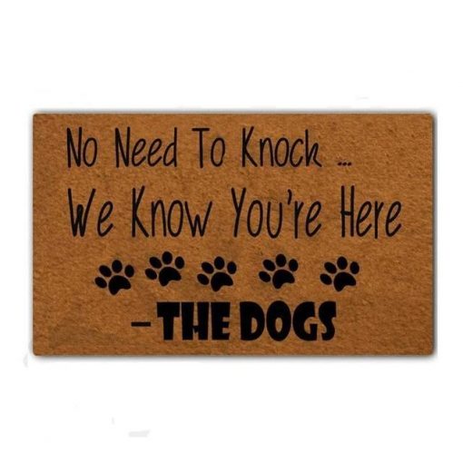 No Need to Knock We Know You Are Here Mat 30*18 inch 2