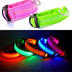 Adjustable LED Dog Collar to Keep Dogs Safe | ???? FREE ???? LED Collar Stunning Pets 