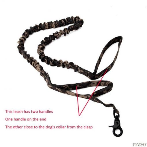 Adjustable Tactical Military Police Dog Training Leash collar GlamorousDogs