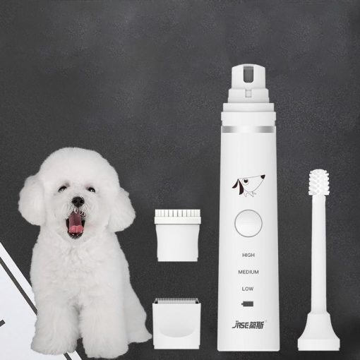 ALLINONEKIT™: 4-in-1 Electric Grooming Kit for Dogs and Cats Electric Painless Nail Clipper GlamorousDogs
