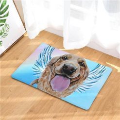 Angel Dog Door Mat | Best Gift for Dog Lovers Dog doormat Stunning Pets 10 20in x 31in 