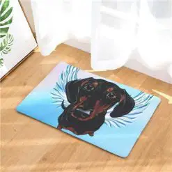 Angel Dog Door Mat | Best Gift for Dog Lovers Dog doormat Stunning Pets 12 20in x 31in 