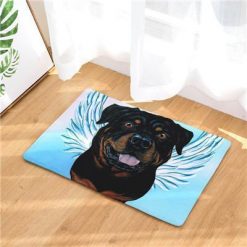 Angel Dog Door Mat | Best Gift for Dog Lovers Dog doormat Stunning Pets 14 20in x 31in 