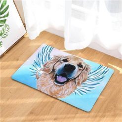 Angel Dog Door Mat | Best Gift for Dog Lovers Dog doormat Stunning Pets 15 20in x 31in 