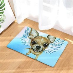 Angel Dog Door Mat | Best Gift for Dog Lovers Dog doormat Stunning Pets 16 20in x 31in 