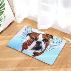 Angel Dog Door Mat | Best Gift for Dog Lovers Dog doormat Stunning Pets 17 20in x 31in 