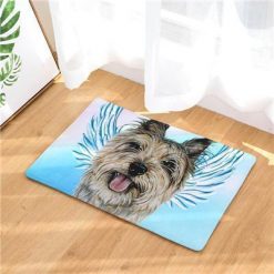 Angel Dog Door Mat | Best Gift for Dog Lovers Dog doormat Stunning Pets 18 20in x 31in 