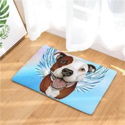 Angel Dog Door Mat | Best Gift for Dog Lovers Dog doormat Stunning Pets 7 20in x 31in 