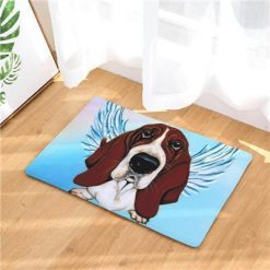 Angel Dog Door Mat | Best Gift for Dog Lovers Dog doormat Stunning Pets 8 20in x 31in 
