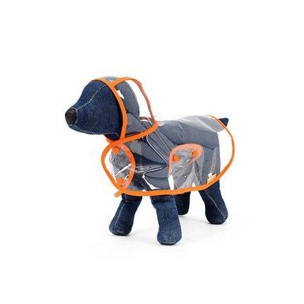 A Raincoat for dogs to Keep Your Dog Protected in Rainy Days Stunning Pets M Orange