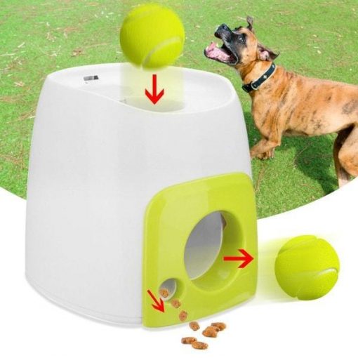 Automatic Ball Launcher | Keep Dogs Active & Entertained Outdoor Toy Stunning Pets