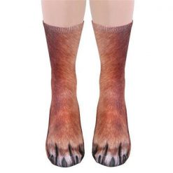 Realistic Animal Paw Socks