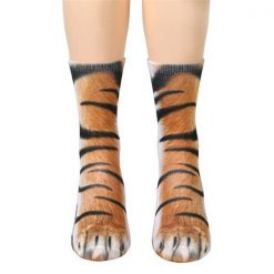 Best Realistic Animal Paw Socks Socks GlamorousDogs Tigers 