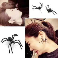 Black Spider Earrings Stunning Pets Default Title