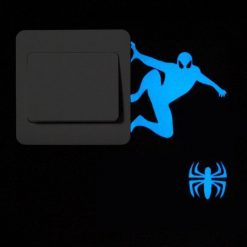 Blue-light Glow in the Dark Decoration Sticker Stunning Pets 003 Spiderman 