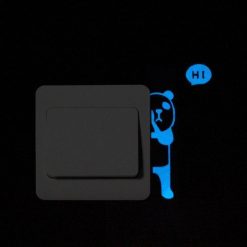 Blue-light Glow in the Dark Decoration Sticker Stunning Pets 006 Bear Hi 